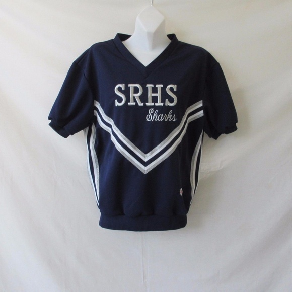 NWOT 2pc SPORT SUIT L 12 14 DARK BLUE SHORT PANTS - Picture 3 of 8